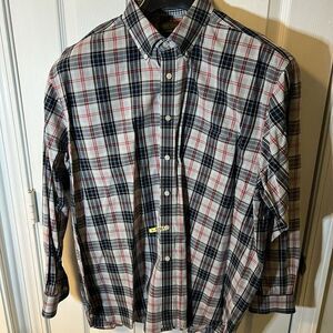 Lot Of 3-Daniel Cremieux Mens XXL 100% Cotton Long Sleeved Shirt‎